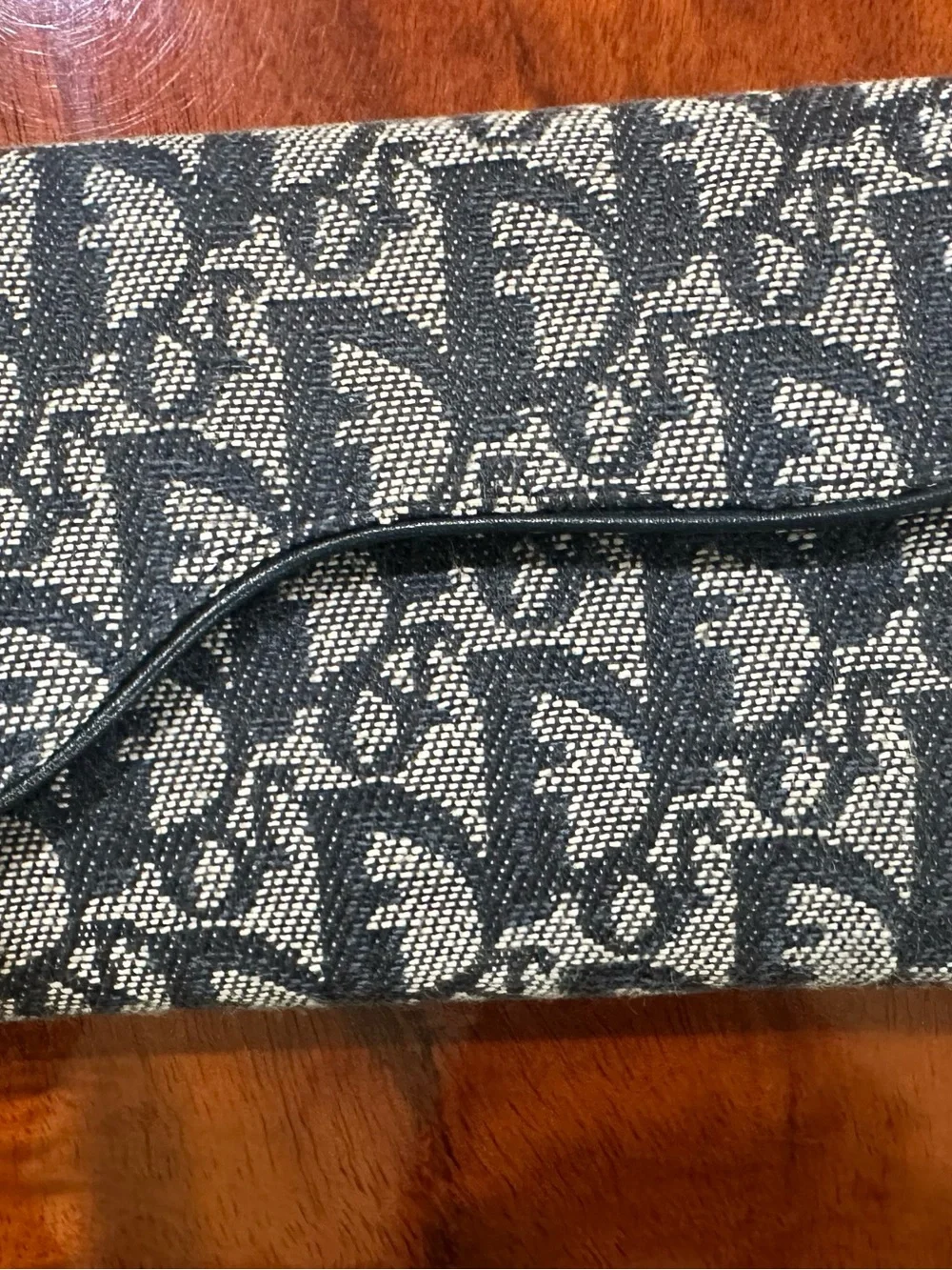 Christian Dior Navy Long Saddle Wallet 💙